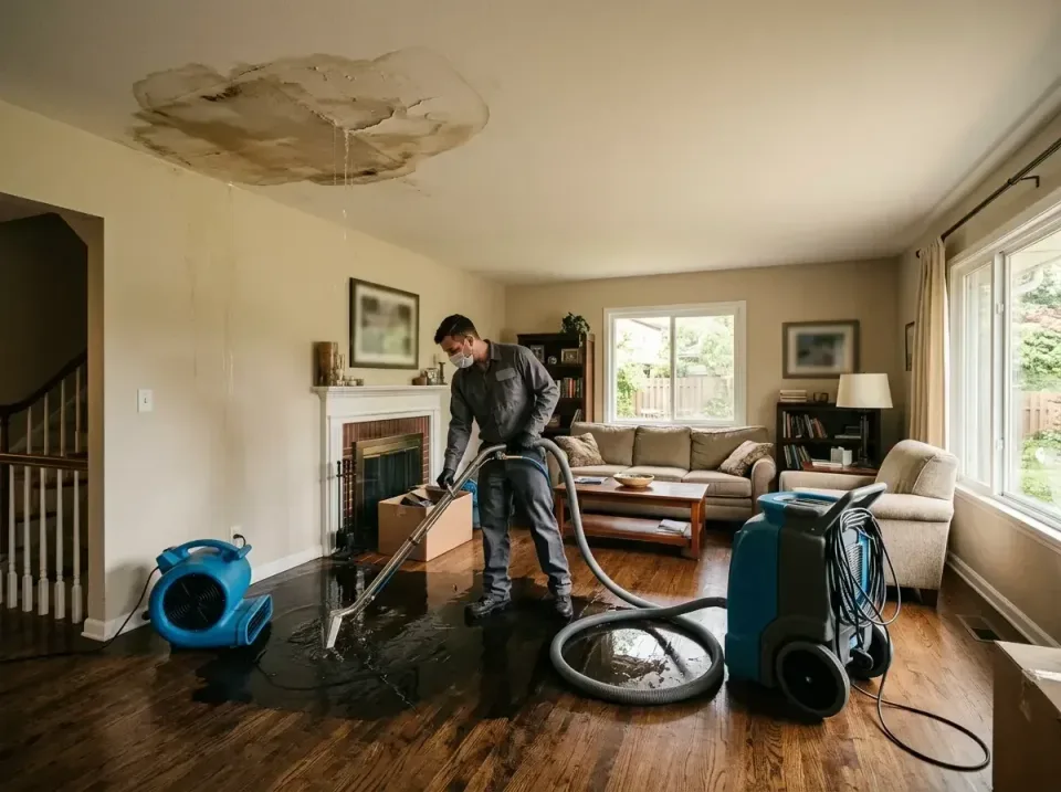 attic-pipe-burst-ceiling-drip-008 — frequently asked questions, Water Damage Restoration & Carpet Care in Sacaton, AZ